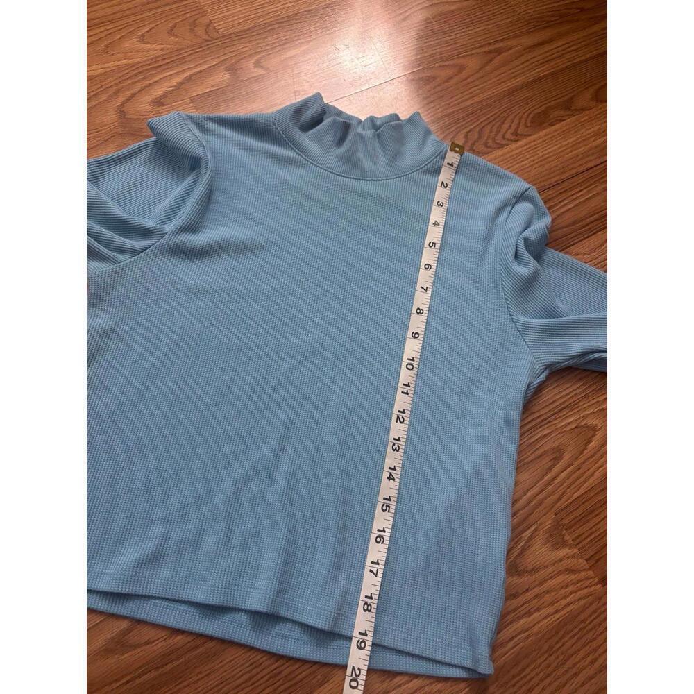 American Eagle Mock Neck Long Sleeve Top Size XL - Picture 3 of 5